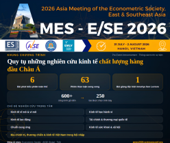 Tổng quan về Hội nghị Châu Á năm 2026 của Hiệp hội Kinh tế lượng - Khu vực Đông và Đông Nam Á (AMES 2026)