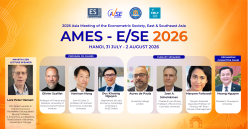 International speakers and program committee for the 2026 Asian Meeting of the Econometric Society (AMES 2026)